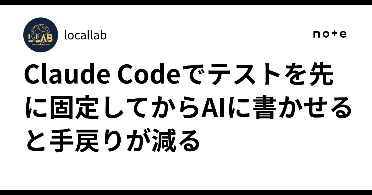 Fixing tests first with Claude Code reduces rework when having AI write ...