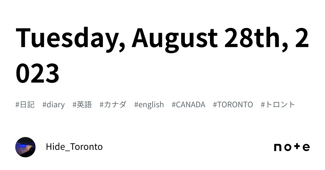 tuesday-august-28th-2023-hide-toronto