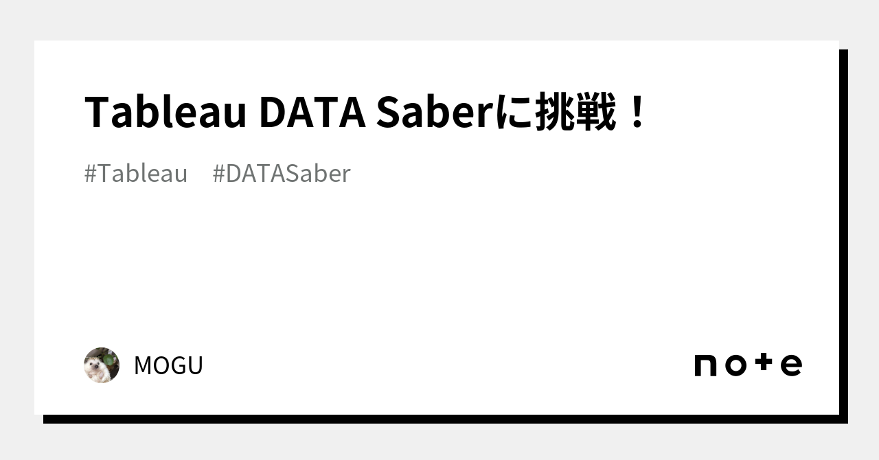 Tableau data saber mogu