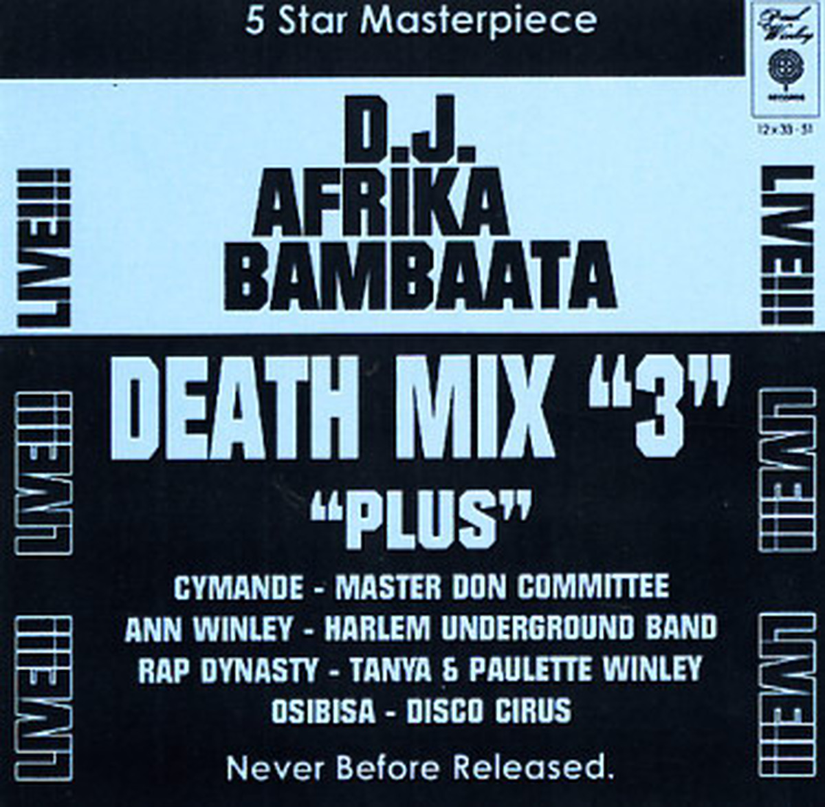 D.J.Africa Bambaataa / Death Mix｜DELIC RECORDS/イシヤマヨシアキ