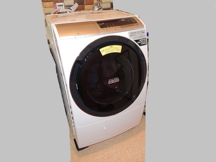 ドラム式洗濯機のメリット・デメリット【日立BD-SX110EL】〜二人暮らし