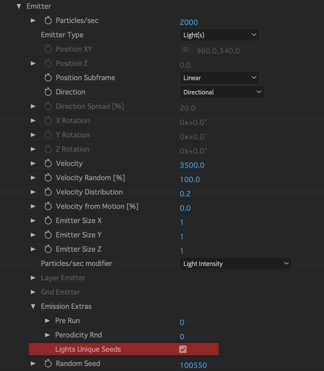 After Effects Particularの使い方講座 2 城台直人 Note