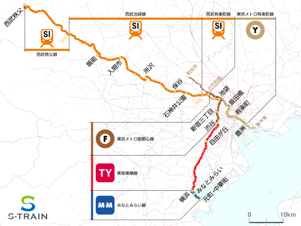 西武 鉄道 路線 図