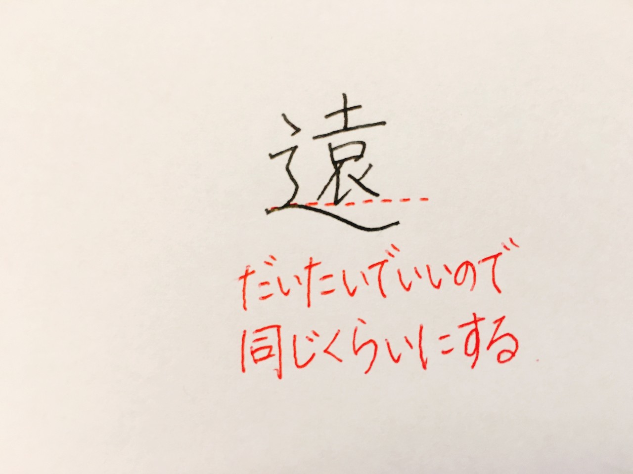 丁寧な字講座 しんにょうの書き方 りおん 淙博 Note