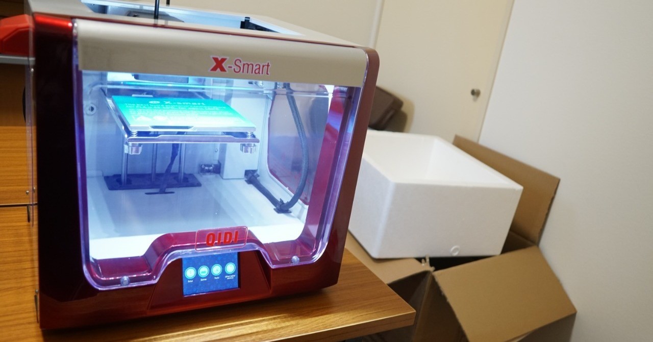 初心者がQIDI TECH 3Dプリンター X-Smartを購入したので開封から印刷までしてみる。｜nyappa｜note