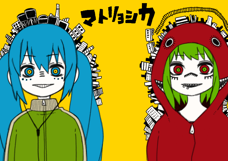 動物画像無料 50 素晴らしいマトリョシカ イラスト