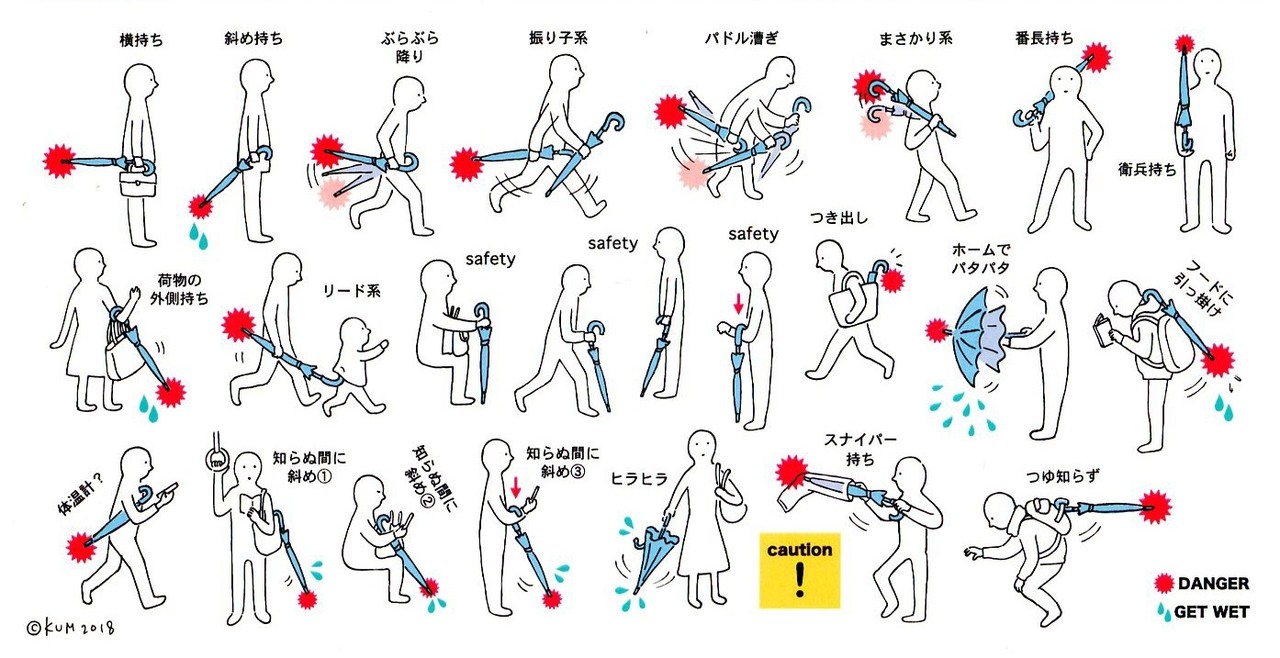 傘の持ち方の件について。|haniho_kum|note 傘の持ち方の件について。|haniho_kum|note