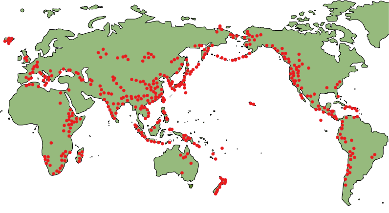 世界の温泉分布地図 火山国 日本とヨーロッパの温泉文化 東大医学部卒医学博士 温泉療法医 Note