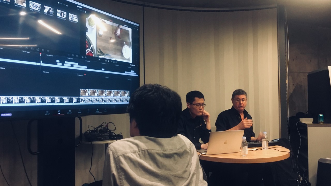 Davinci Resolve Monthly Sampler Vol 1 Davinci Resolve プロダクトマネージャー ピーター氏を囲む会に参加 Motionworks Note