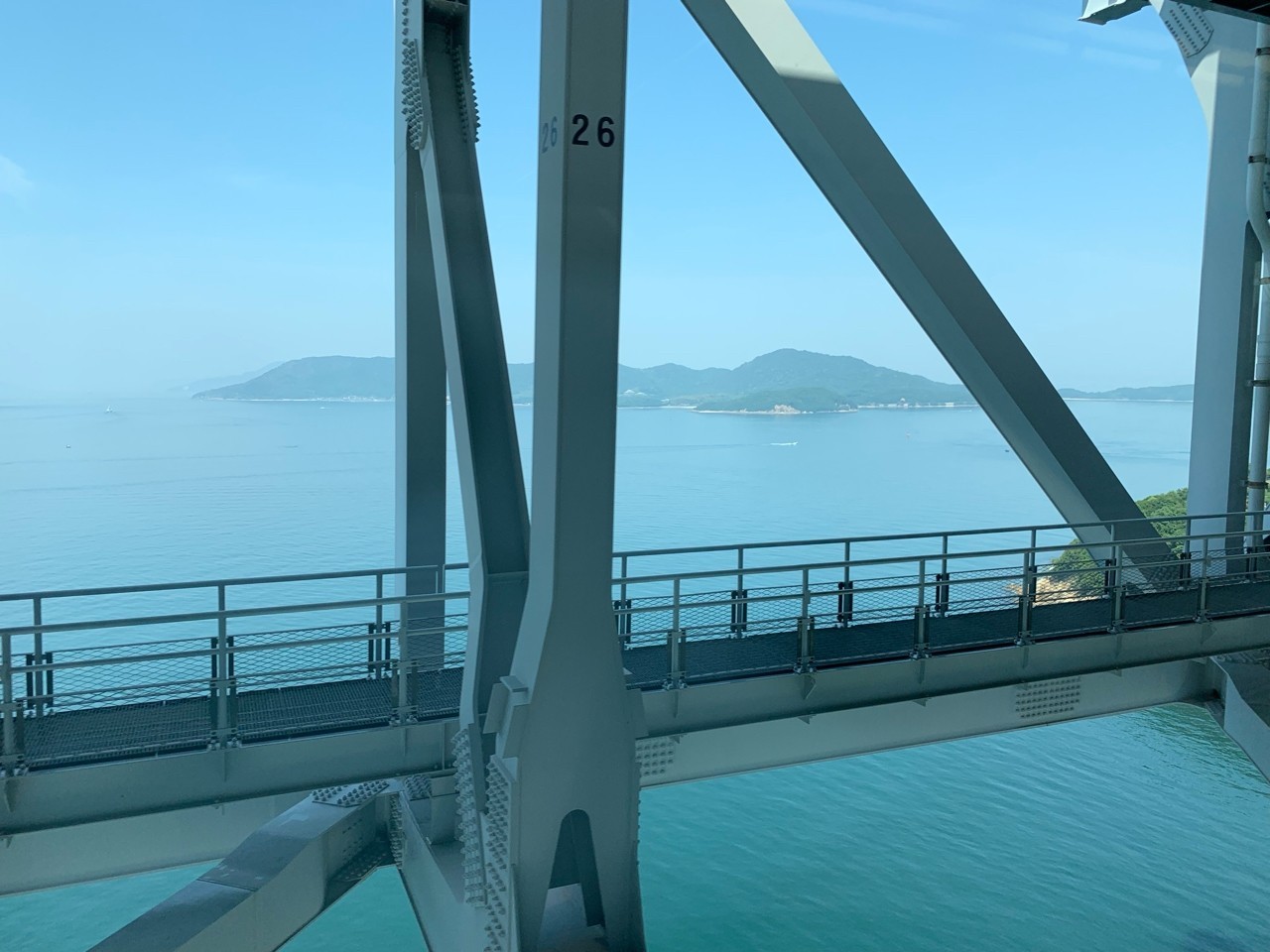 無料イラスト画像 上瀬戸 大橋 イラスト