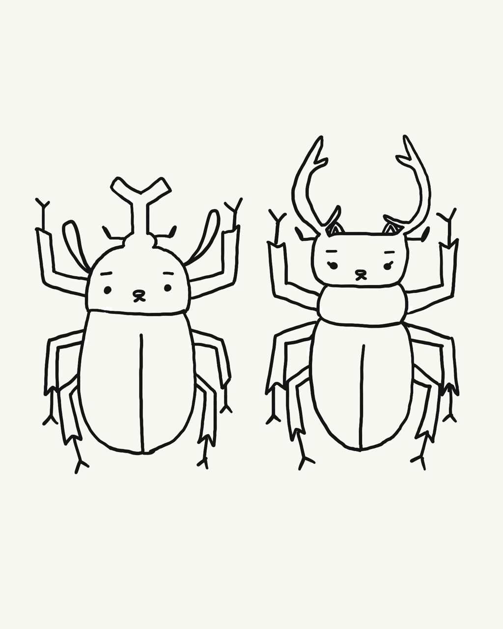 無料ダウンロードカブトムシ クワガタ イラスト ただのディズニー画像