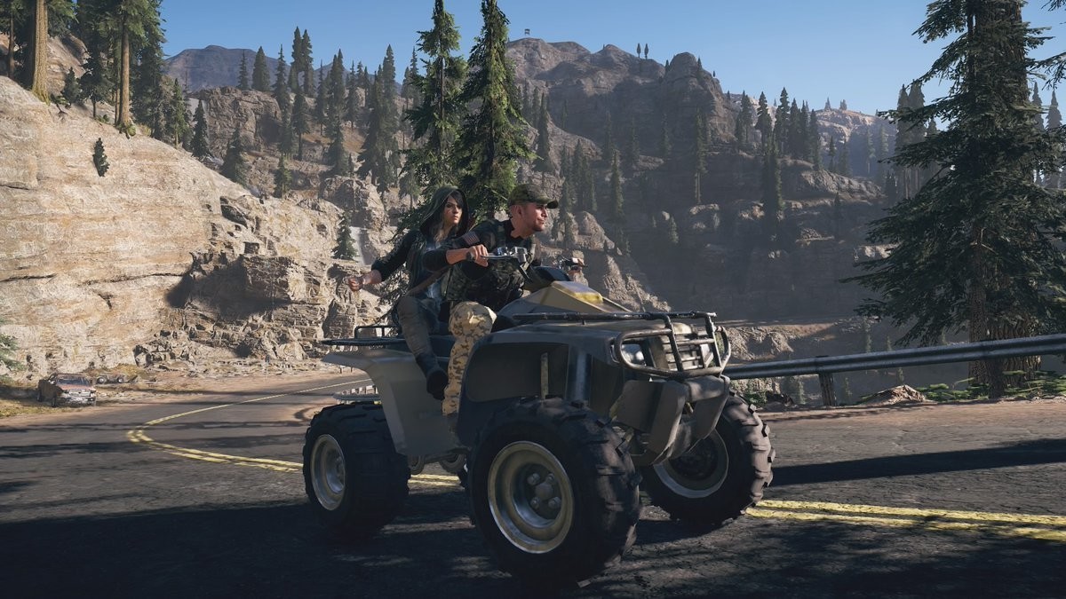 アメリカ大自然でレジャー 釣り カルト狩り ゲーム Farcry5 Ps4 えすえふ Note