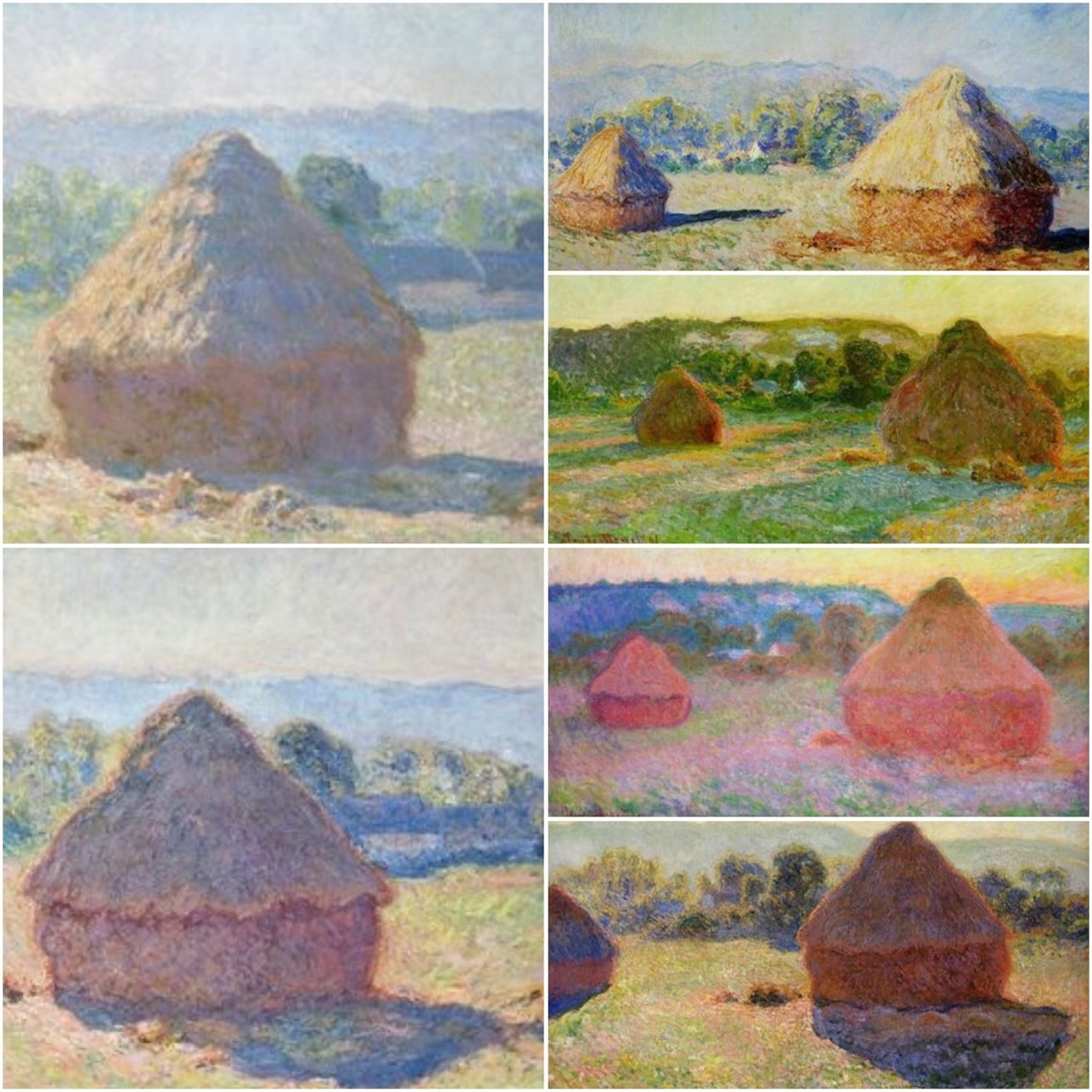 積みわら Haystacks Monet Series Japaneseclass Jp
