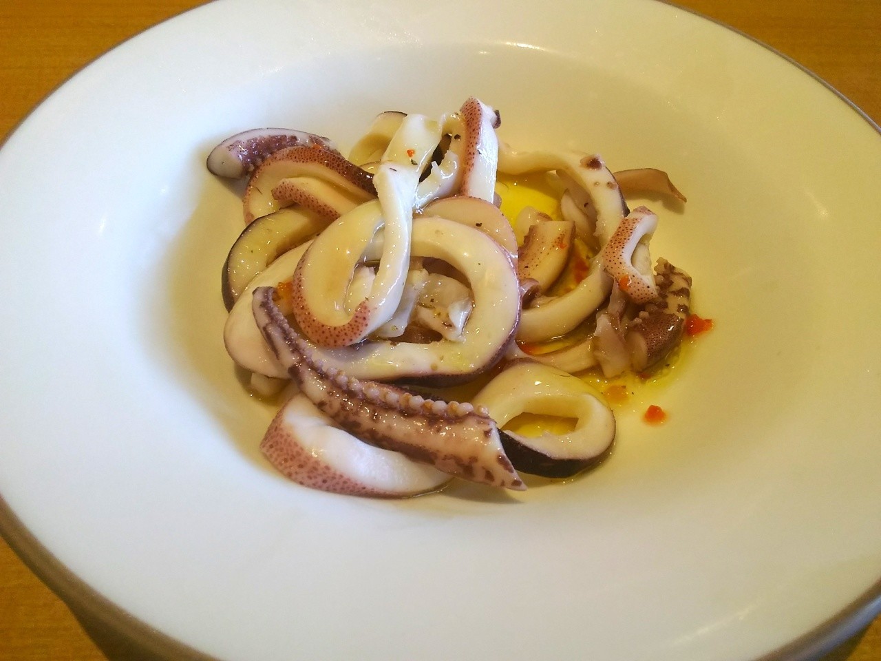 真イカのパプリカソースに寄せる小夜曲 セレナーデ タダノヒトミ Note