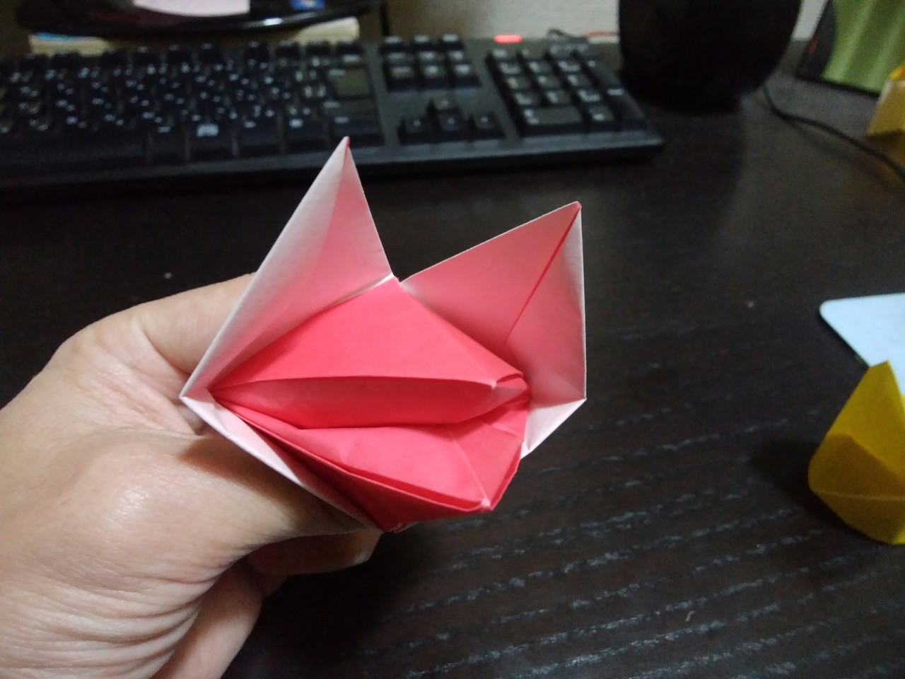 折り紙 4 魚の基本形 5 菱形の基本形 その2 藤川さくら Note