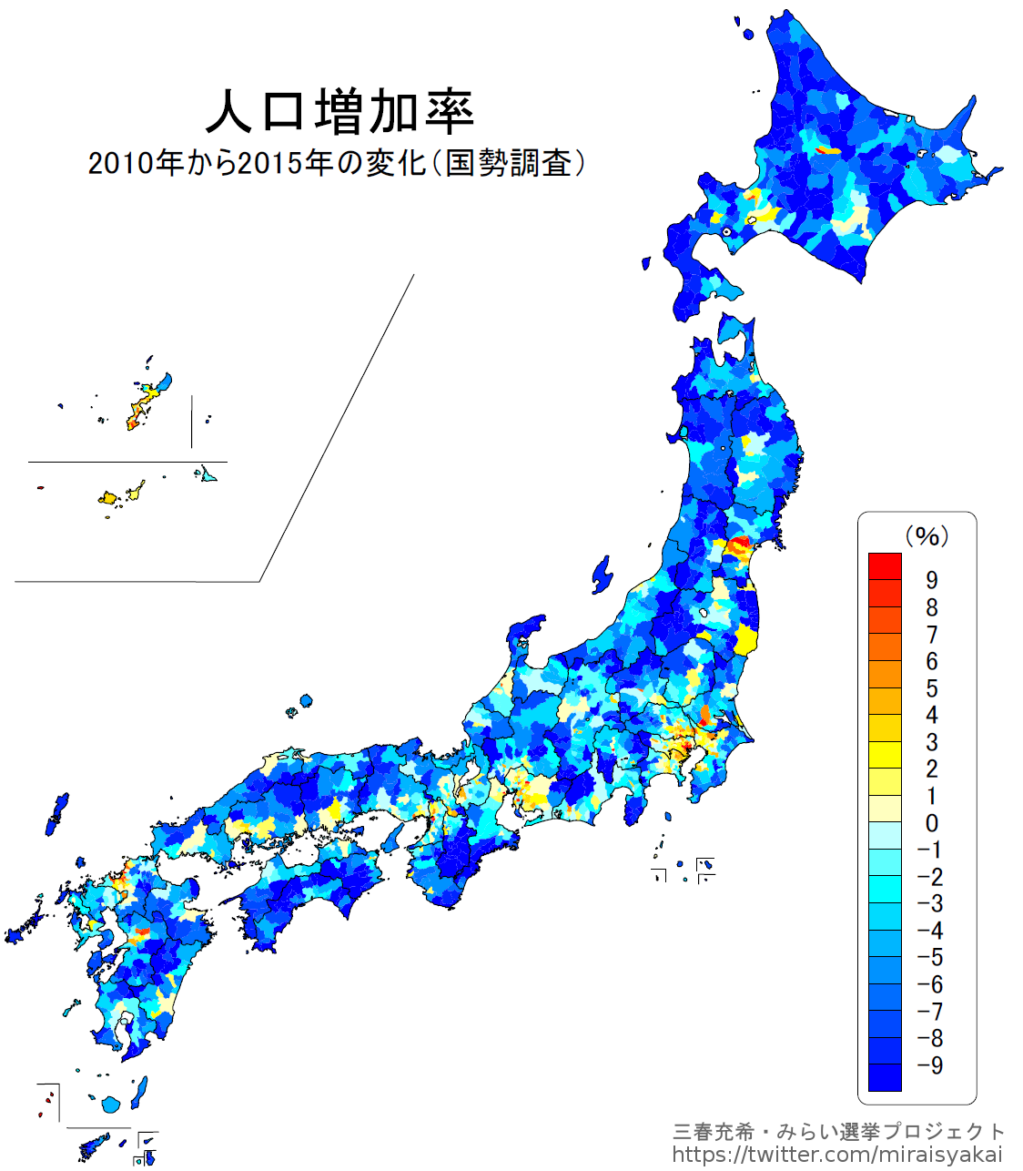 世代を切り裂いた都市と地方の偏り 三春充希 はる みらい選挙プロジェクト Note