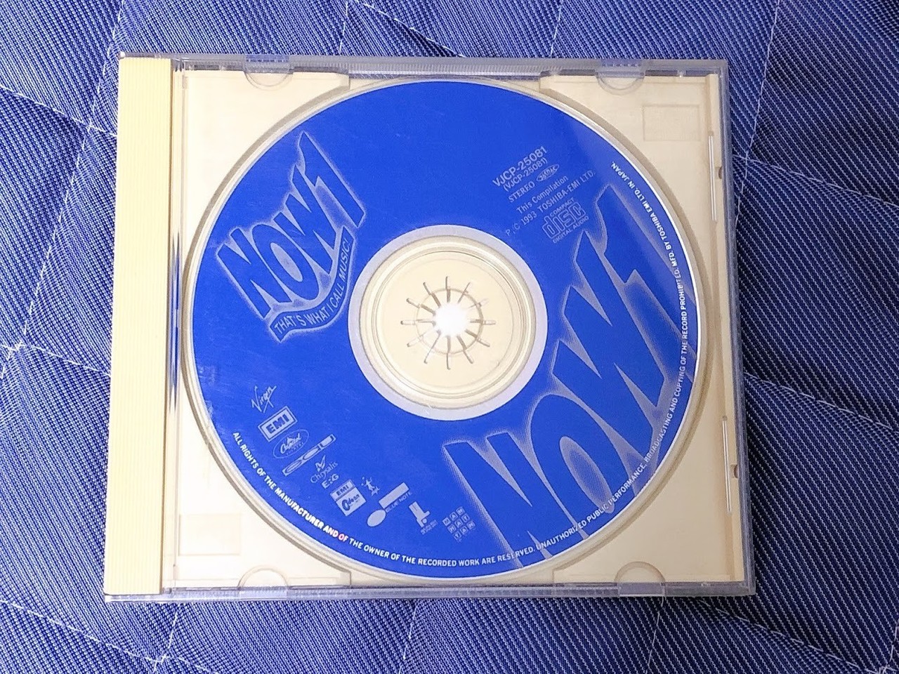 我が家にある洋楽CDを紹介するだけ。「NOW 1」編｜milcoll