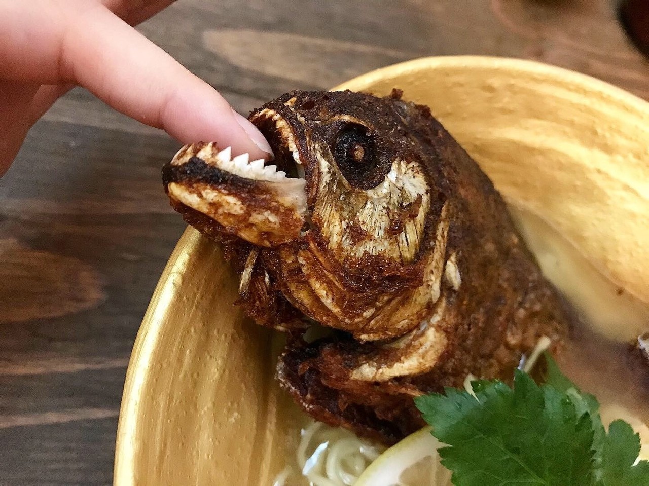 世界初 超高級 ピラニアラーメン を食べてみたらなんと あの味 に激似 岡崎美玖 ラーメンインタビュアー Note