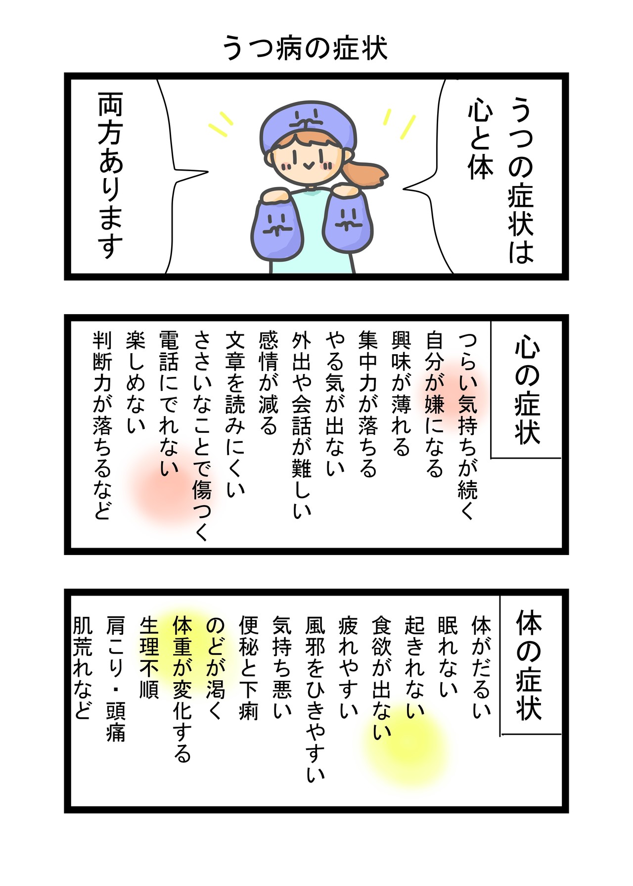 やびーのうつ情報ぎゅっとノート やびー 丨うつ病マンガ Note