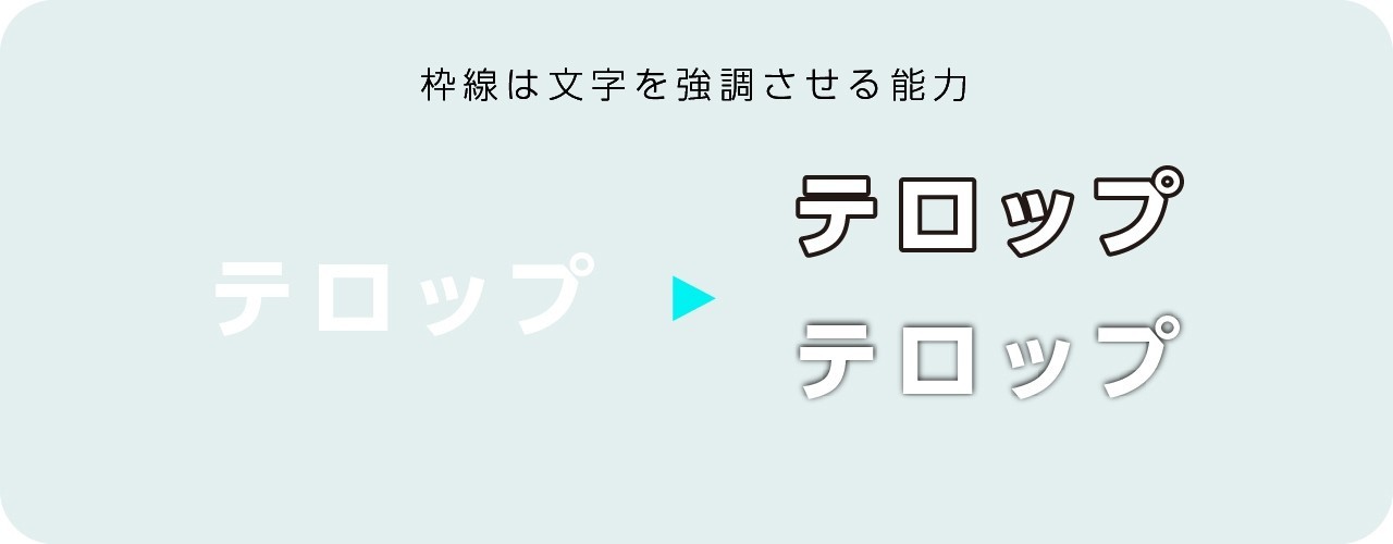 動画講座 テロップに枠線をつける意味とは Hu