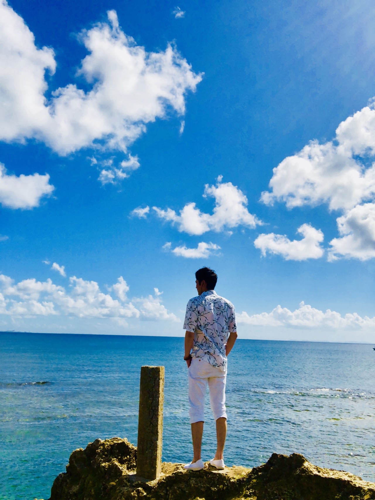 海と山と空と 沖縄の綺麗な景色 Tatsugami Group 心を笑顔に Note