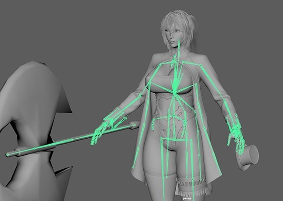 3dcg ゲームに使えるキャラクターモデルの作り方 その6 Ue4編 Ryo117