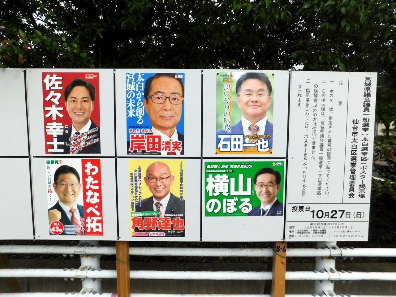 宮城 県議会 議員 選挙 結果