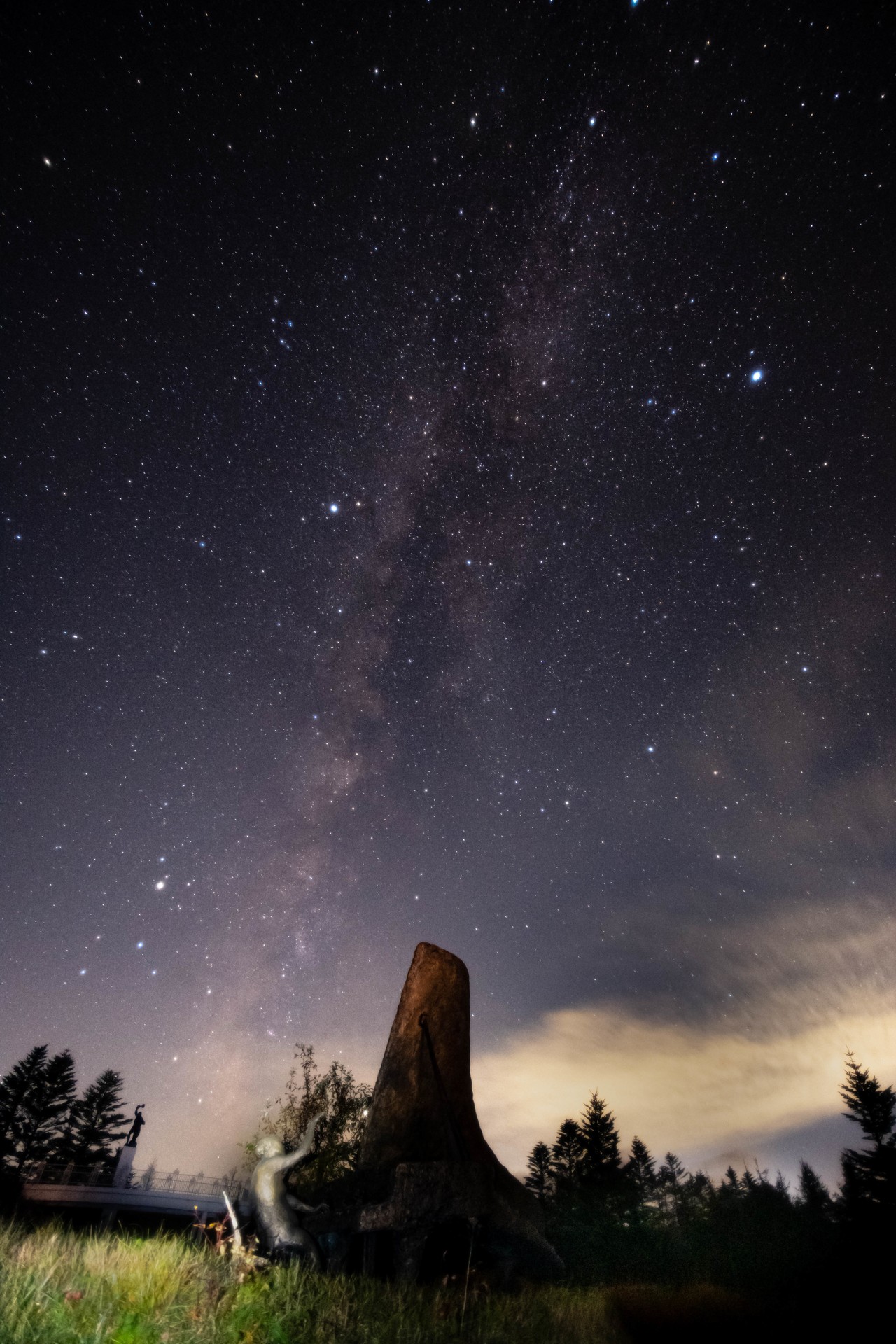 美ヶ原高原美術館で星景写真撮影 きくりんぐ Note