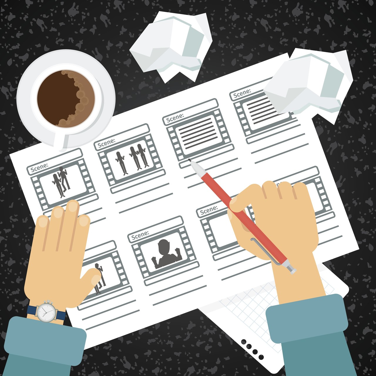 ストーリーボードとは？顧客を生み出す広告戦略の作り方｜Kaizen Ad｜note