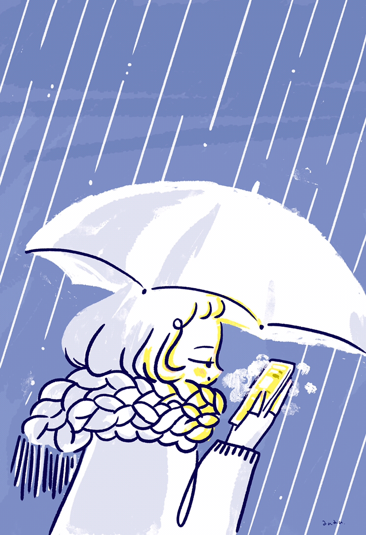Japan Image 雨 イラスト