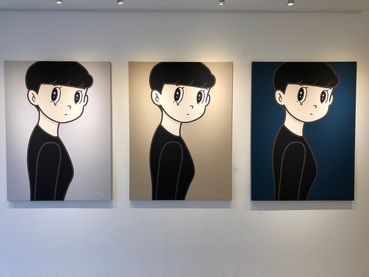 女性たちは泣くのをやめない Yuya Hashizume Art Exhibition