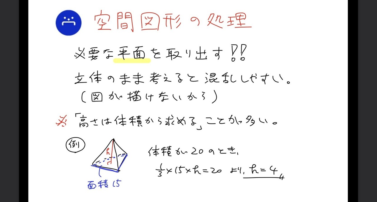 高校数学無料問題集 数ａ 第２章 図形の性質 空間図形 桝 ます Note