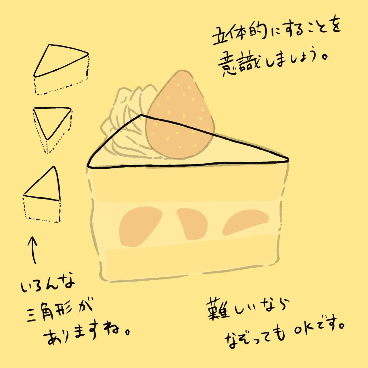 ショート ケーキ イラスト