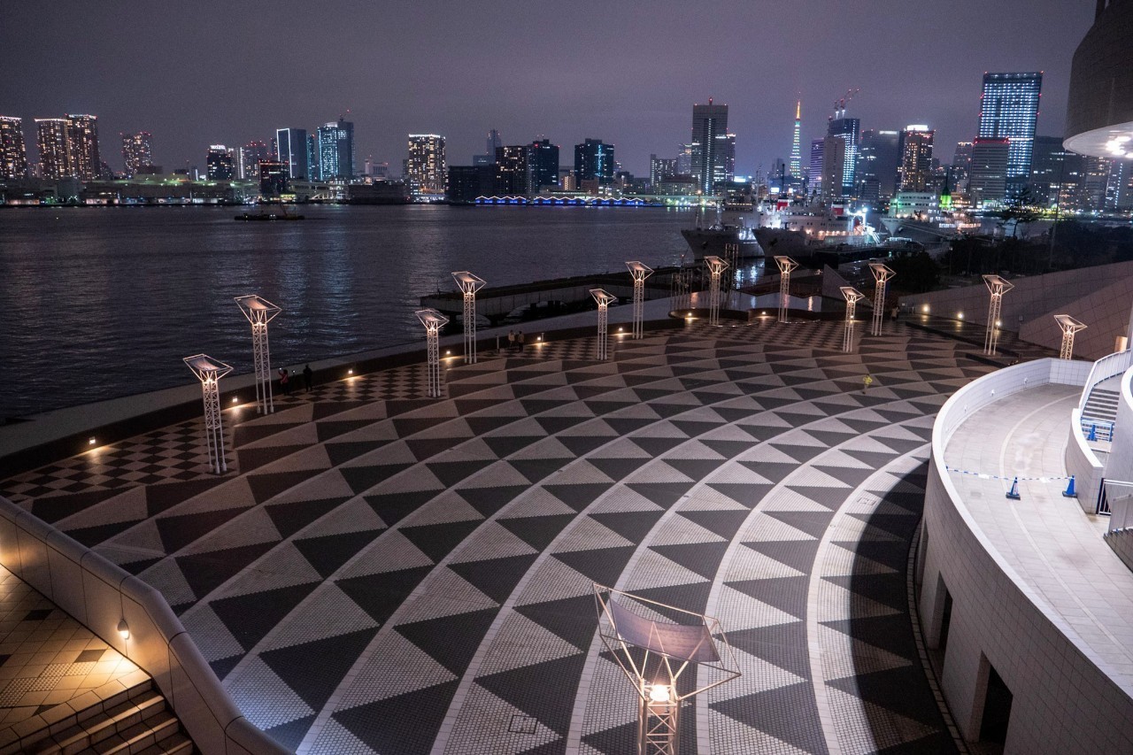 東京タワー レインボーブリッジ夜景スポット 晴海埠頭 夜 O太郎 Note