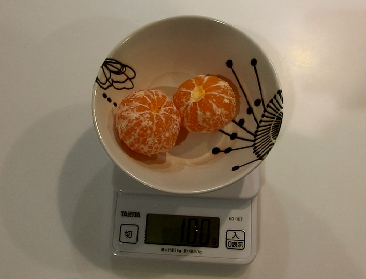 みかん100g