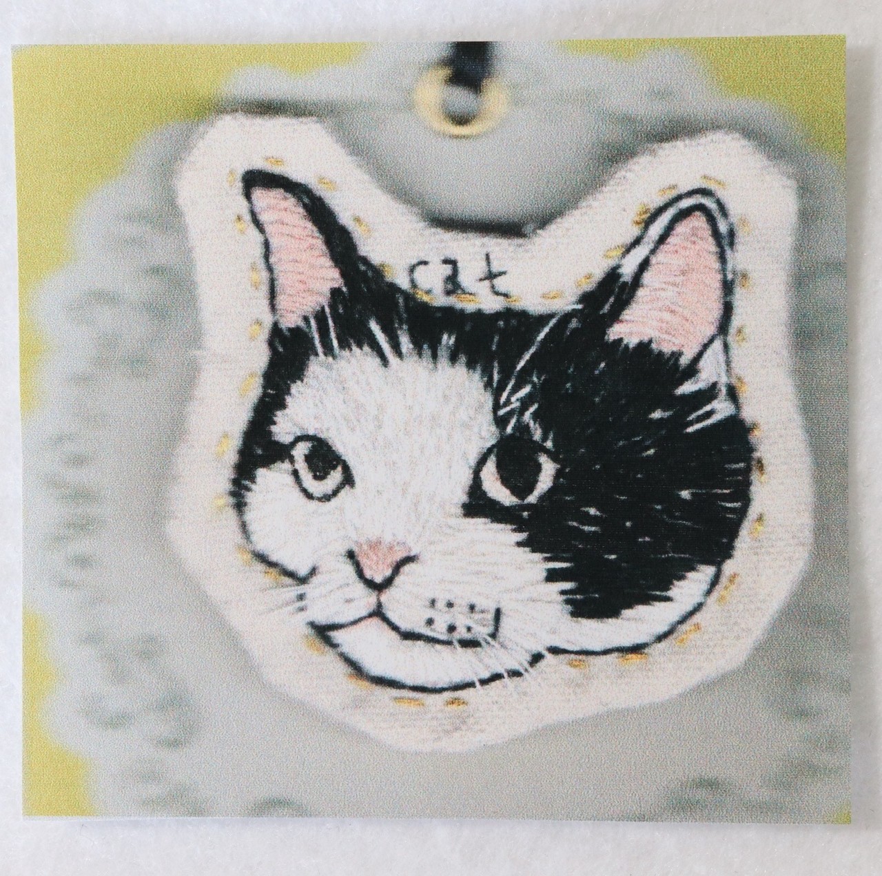 猫の下絵 簡単ねこ刺繍のやり方 Diy Making A Handmade Embroidery Cat Eri Yamazato Note