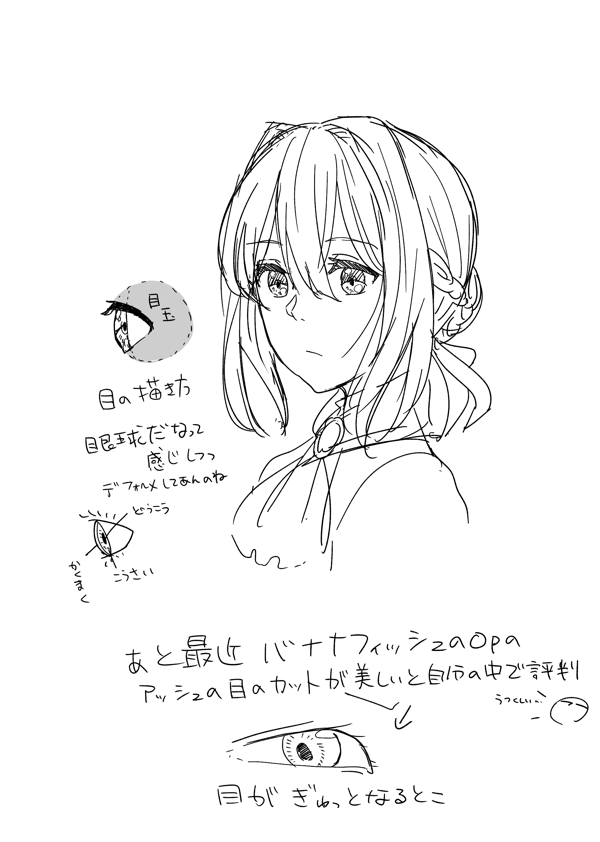 パーツの描き方の話 あさひゆう Note