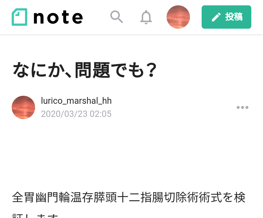 なにか 問題でも Lurico Marshal Hh Note