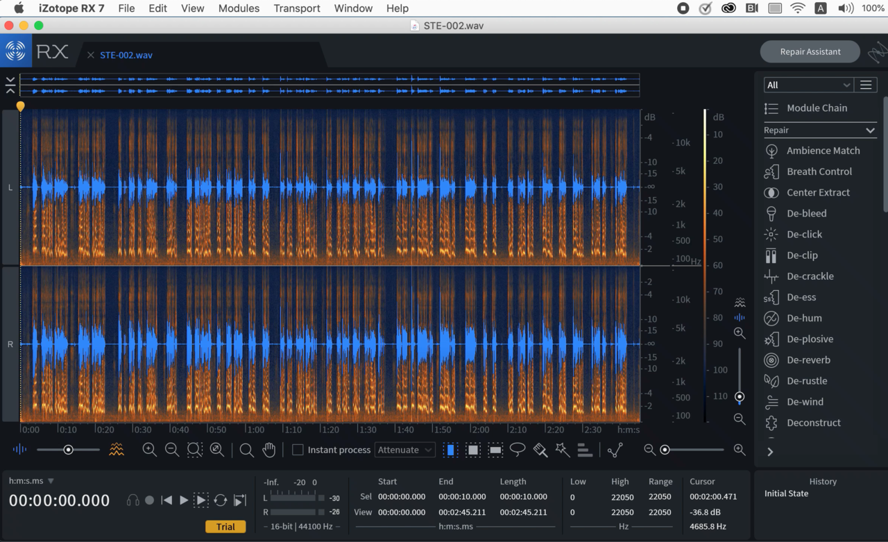 Izotope Rx7のトライアル版でリップノイズを消す方法 後編 音の編集まで エージェントゆき Stand Fm公式パートナー Note