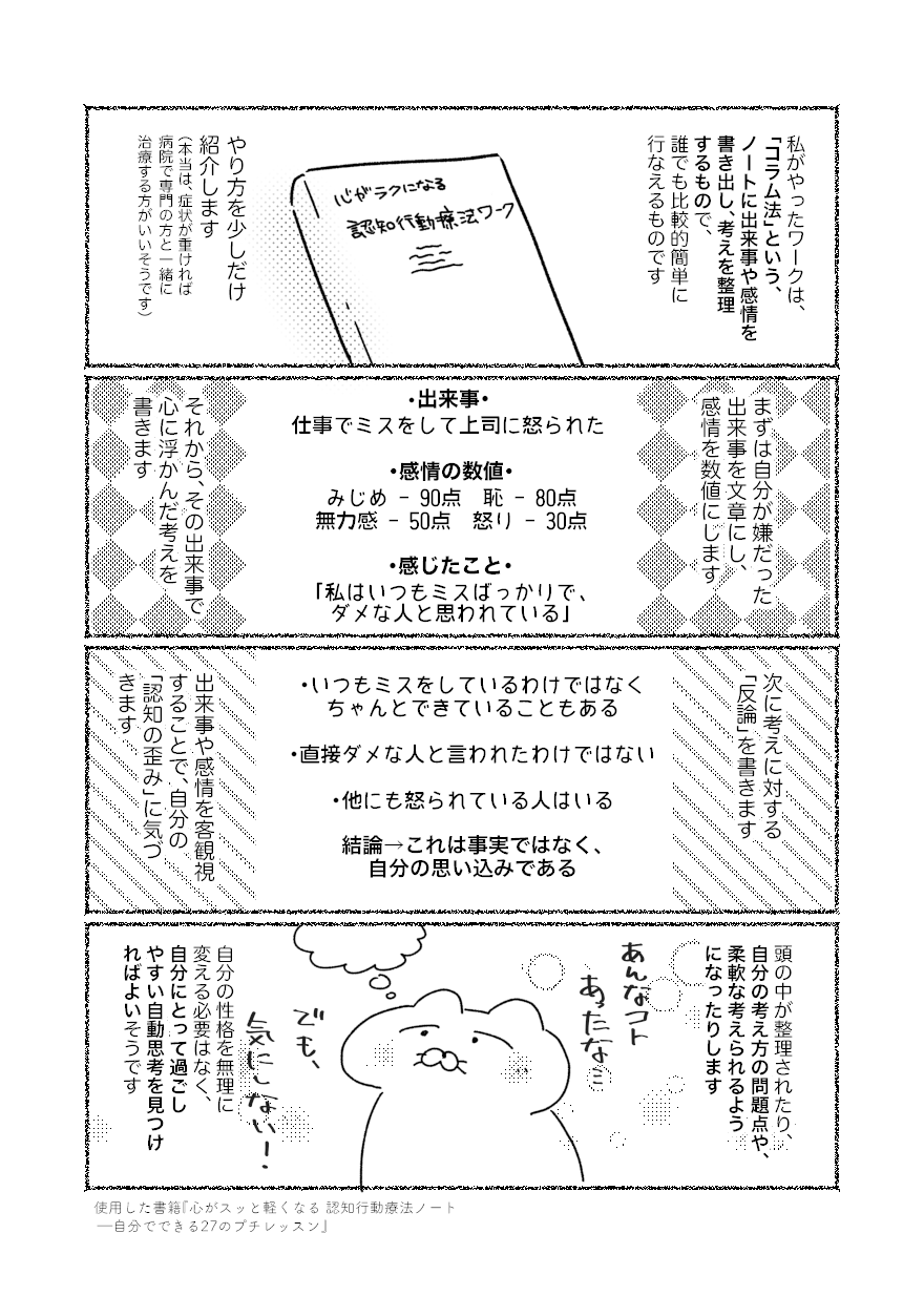 うつ病と認知行動療法の話 ねこじま Note