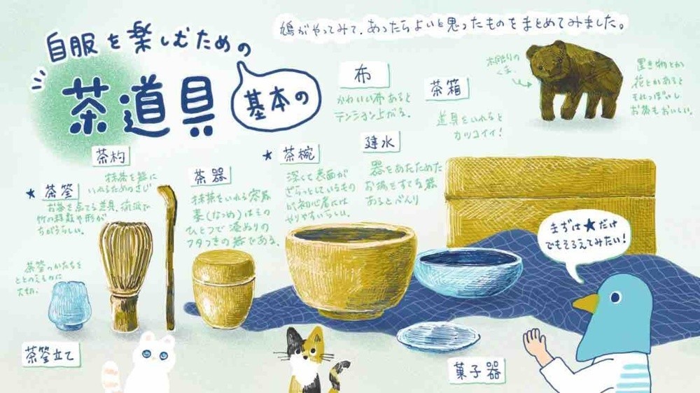 やっぱりカタチから入りたい 道具について調べてみた 茶の湯diy3 和樂web編集部 Note