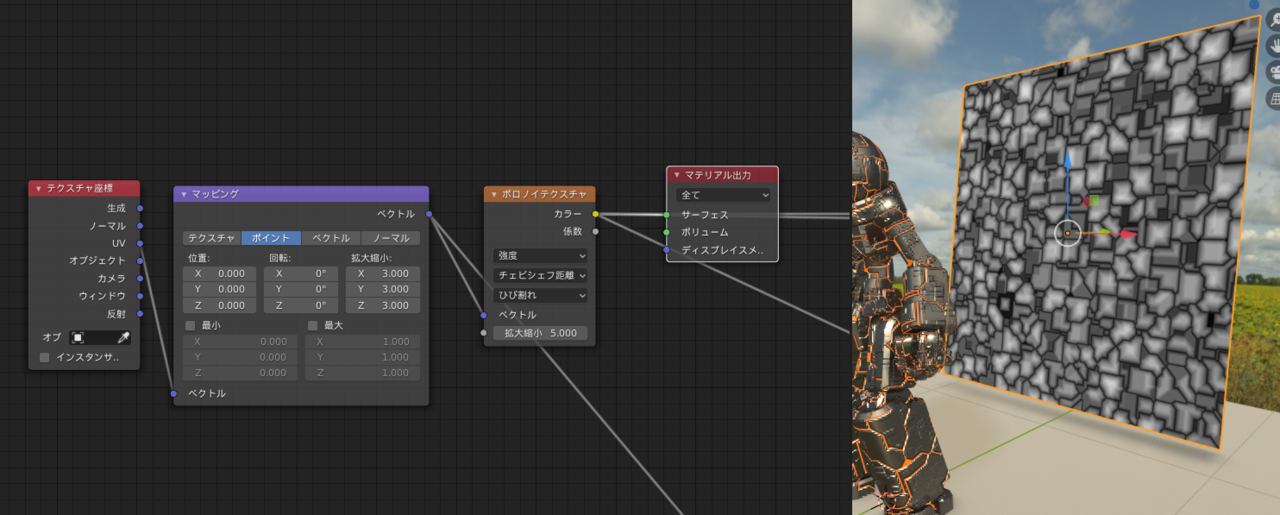 Blender2 81でかっこいいテクスチャを生成する Tenehimu Note