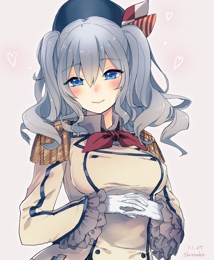 画像 ツインテール可愛い 艦これ鹿島の画像まとめ Naver まとめ