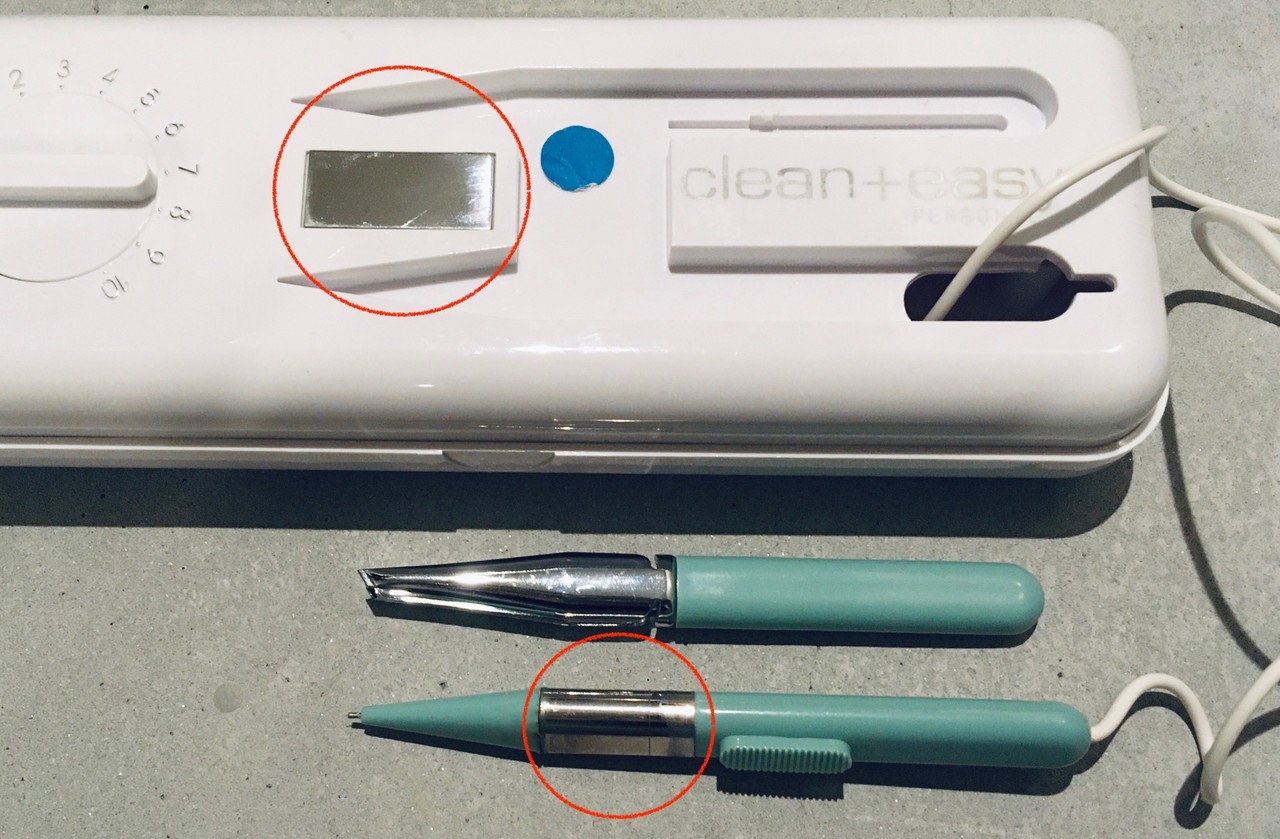 Clean+Easy Personal 電気脱毛器 本体 替チップ付 picture_pc_668355120e1b638dd41