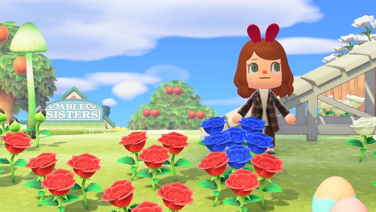 あつ 森 ピンク の バラ の 作り方