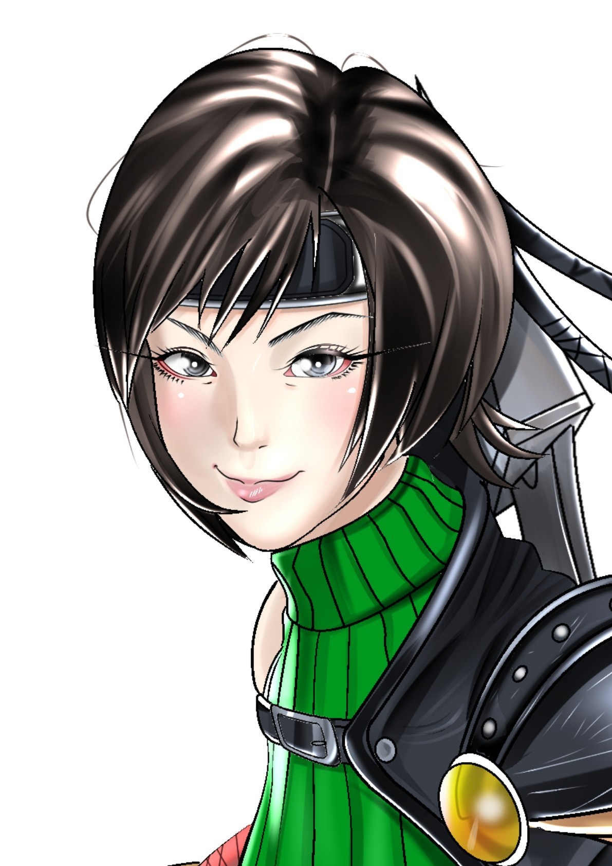Ff7ユフィ キサラギ ビジュアル系なので絵もそんな感じにした8 Reiroumagic3276 Note