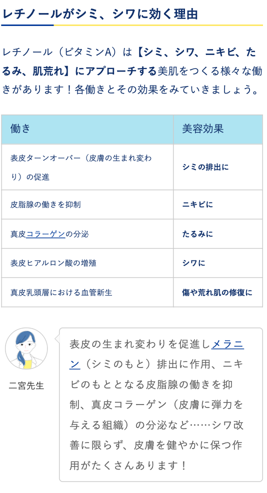 美肌のために レチノールは男女問わずに注目してみて Liruu編集部 Note