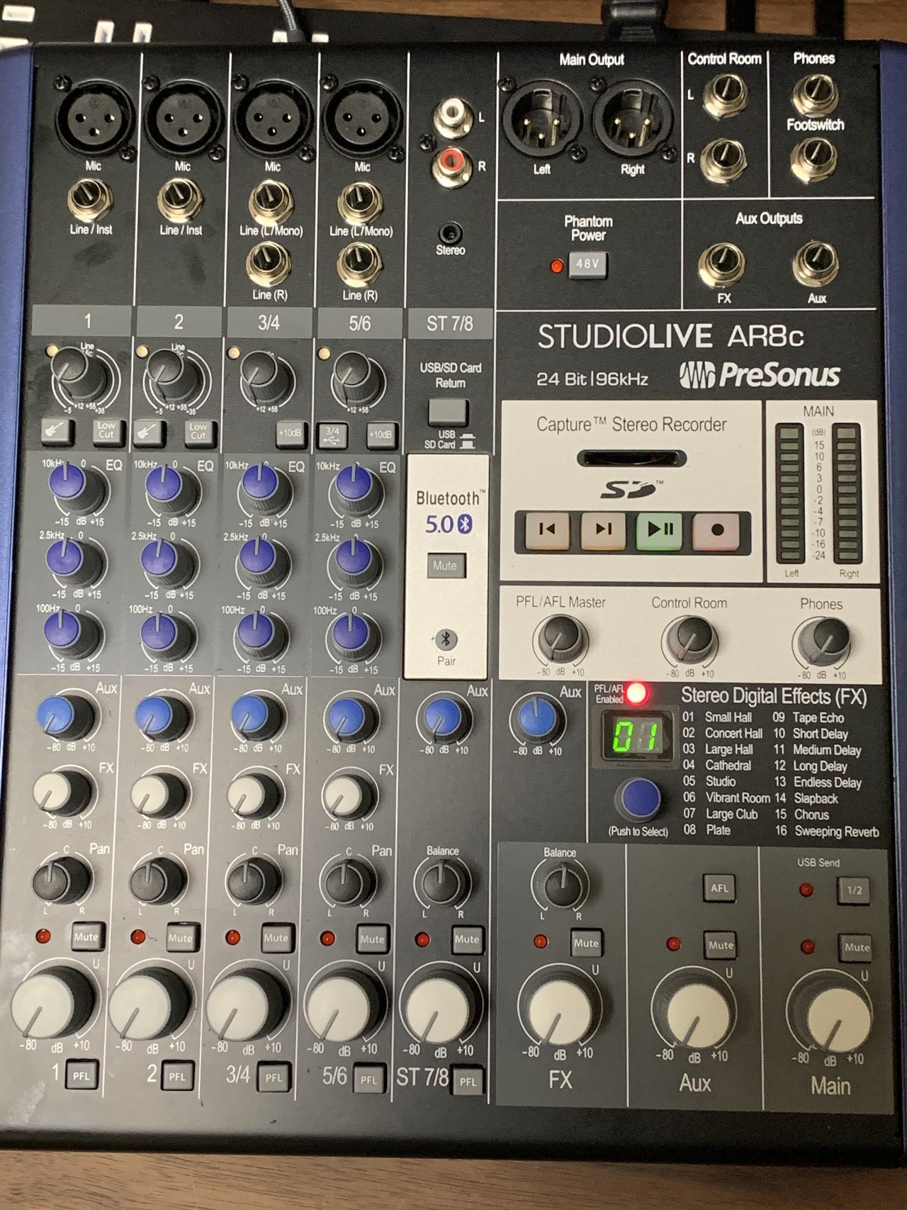 PreSonus STUDIOLIVE AR8cの使い方その1｜小島 淳 株式会社オルターブース代表取締役