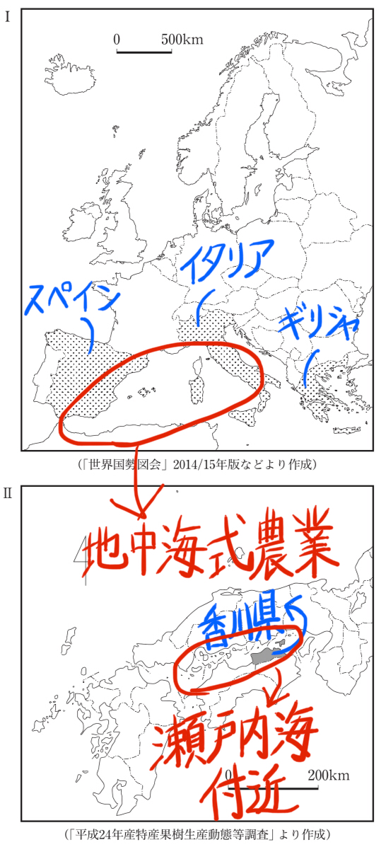 都立高校入試社会地理 世界の農業 対策 坂本良太 Note