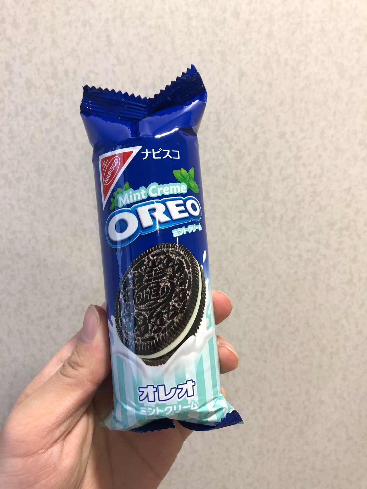 チョコミントレポートvol.14〜ナビスコ OREOミントクリーム〜｜しげ｜note